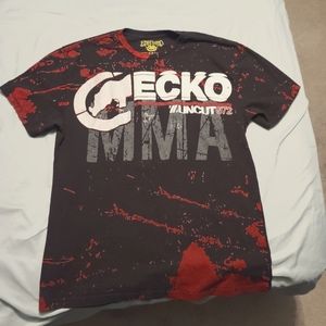 ECKO UNLIMITED, size Large, black and red.
